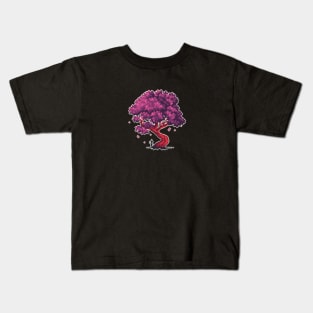 Mysterious Cherry tree Kids T-Shirt